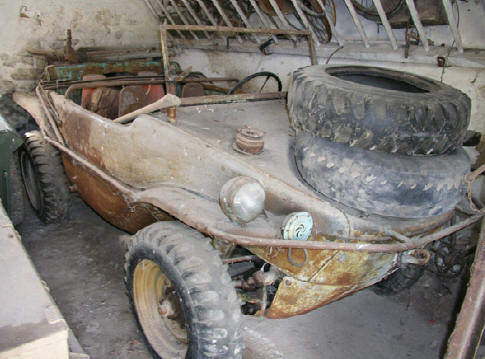 1944 Schwimmwagen located in Greece